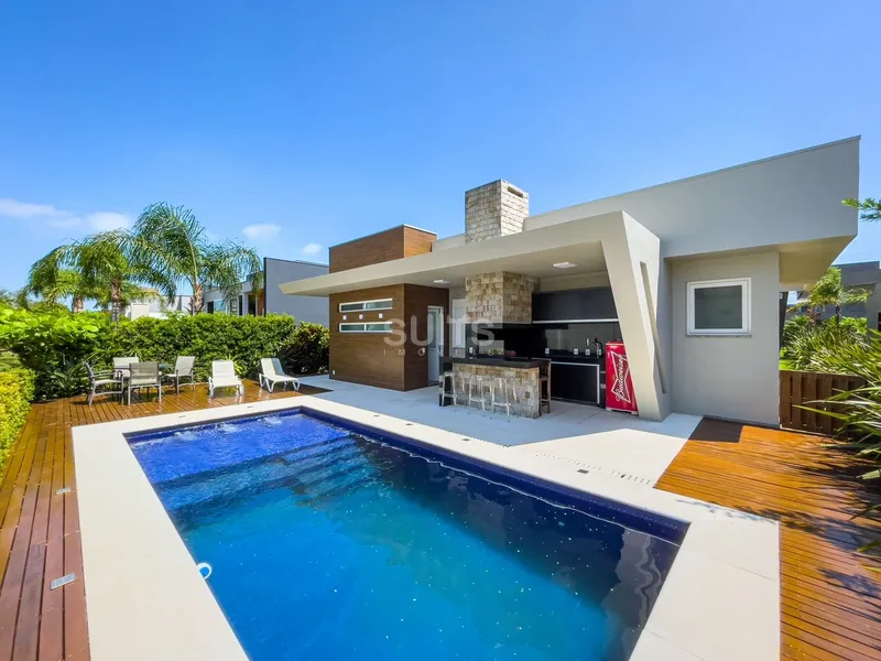 Ótima casa mobiliada e decorada no condomínio Enseada: 30ª foto da galeria de imagens do imóvel