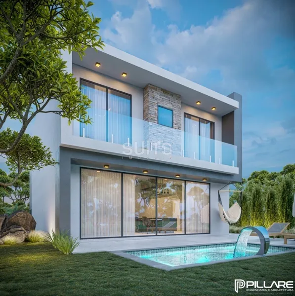 Excelente sobrado no condomínio Sunset: 2ª foto da galeria de imagens do imóvel