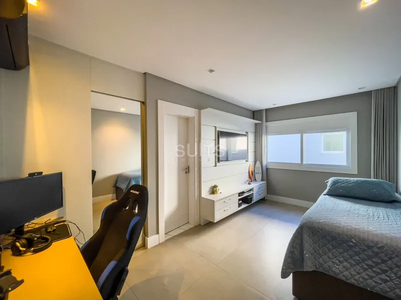 Excelente sobrado mobiliado e decorado no condomínio Enseada: 31ª foto da galeria de imagens do imóvel