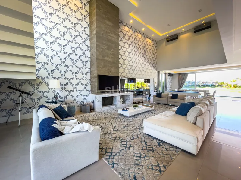 Excelente sobrado mobiliado e decorado no condomínio Enseada: 2ª foto da galeria de imagens do imóvel