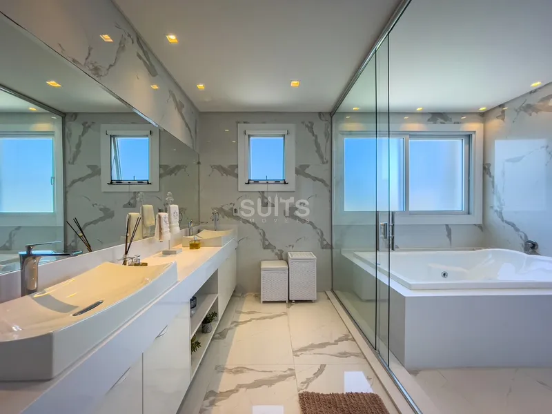 Excelente sobrado mobiliado e decorado no condomínio Enseada: 41ª foto da galeria de imagens do imóvel