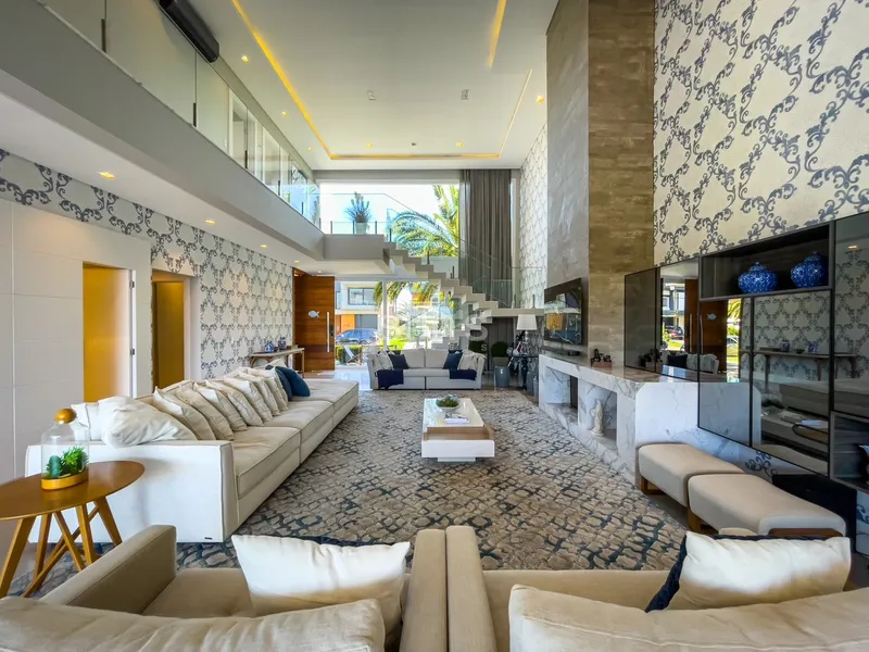 Excelente sobrado mobiliado e decorado no condomínio Enseada: 4ª foto da galeria de imagens do imóvel