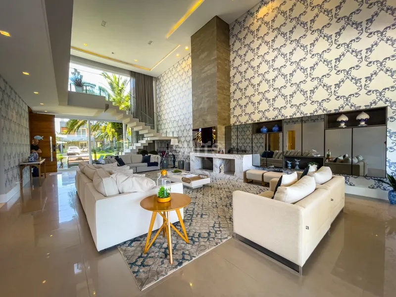 Excelente sobrado mobiliado e decorado no condomínio Enseada: 3ª foto da galeria de imagens do imóvel