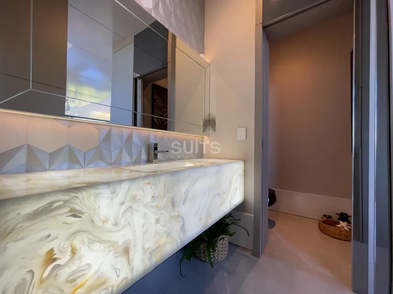 Mansão de design único beira-lago no Condomínio Sense: 15ª foto da galeria de imagens do imóvel