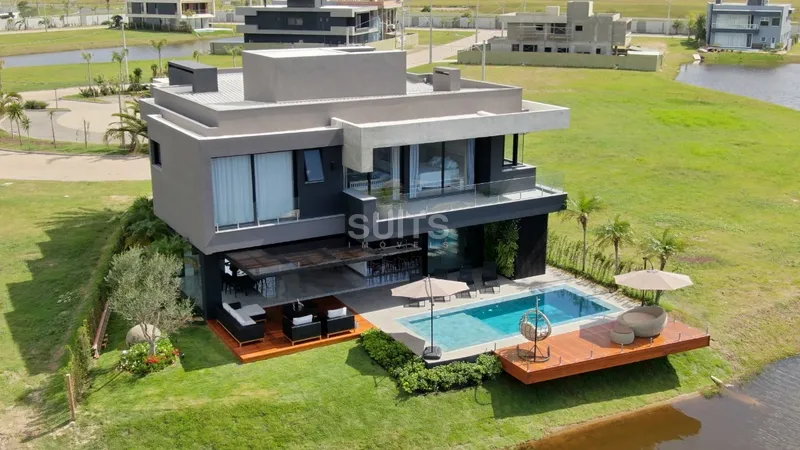 Mansão de design único beira-lago no Condomínio Sense: 41ª foto da galeria de imagens do imóvel