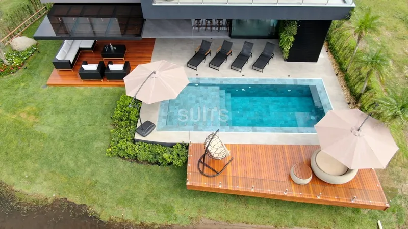 Mansão de design único beira-lago no Condomínio Sense: 38ª foto da galeria de imagens do imóvel