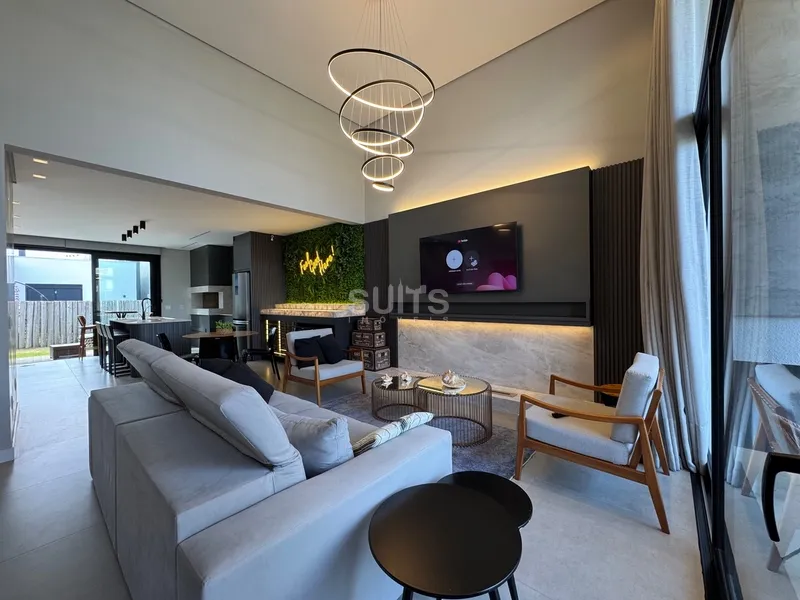 Excelente casa à venda no condomínio Blue: 3ª foto da galeria de imagens do imóvel