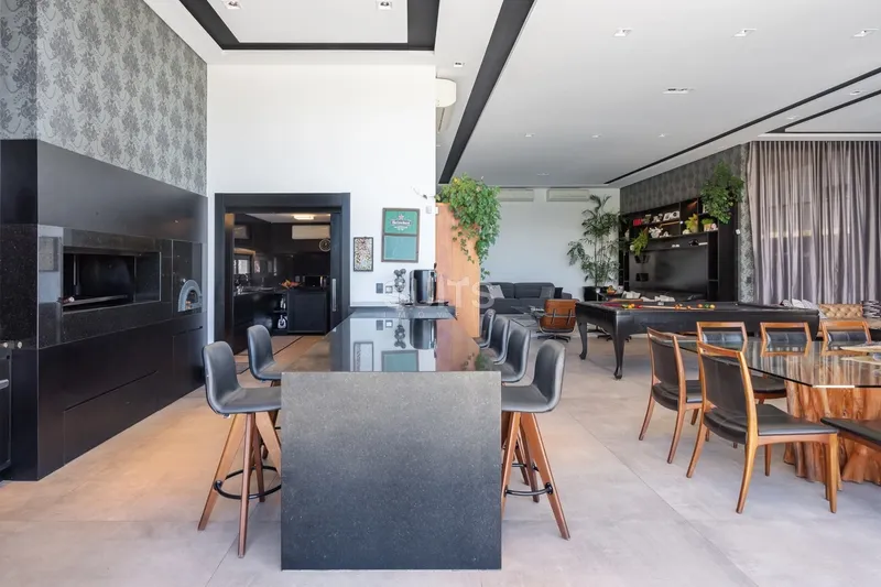 Incrível mansão as margens do lago no condomínio Enseada: 28ª foto da galeria de imagens do imóvel