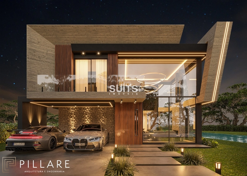 Belíssimo sobrado beira lago no condomínio Sunset: 1ª foto da galeria de imagens do imóvel