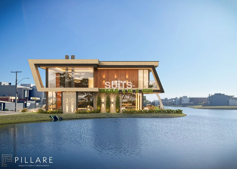 Belíssimo sobrado beira lago no condomínio Sunset: 6ª foto da galeria de imagens do imóvel