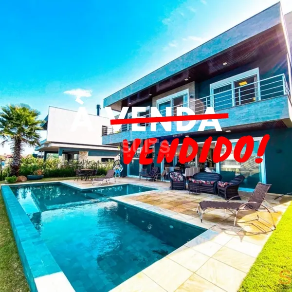 Sobrado de alto padrão beira-lago no condomínio Celebration: 1ª foto da galeria de imagens do imóvel