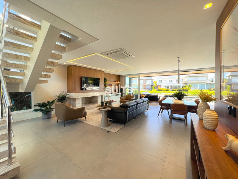 Excelente sobrado beira lago no condomínio Enseada: 5ª foto da galeria de imagens do imóvel