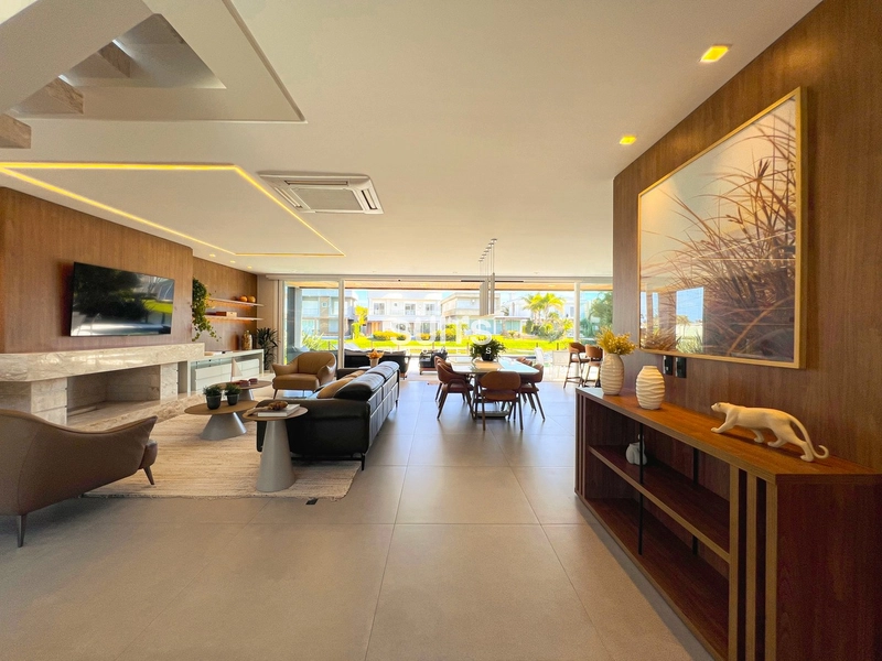 Excelente sobrado beira lago no condomínio Enseada: 4ª foto da galeria de imagens do imóvel