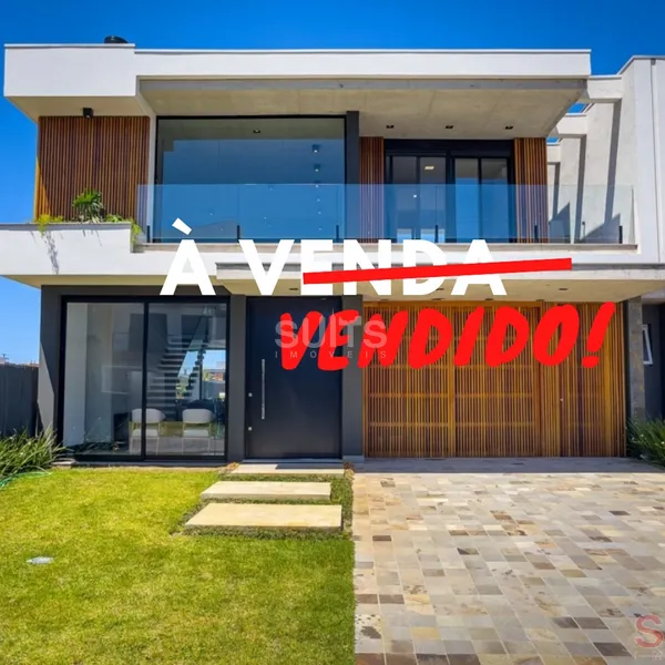 Sobrado com excelente vista para o lago no condomínio Blue: 1ª foto da galeria de imagens do imóvel