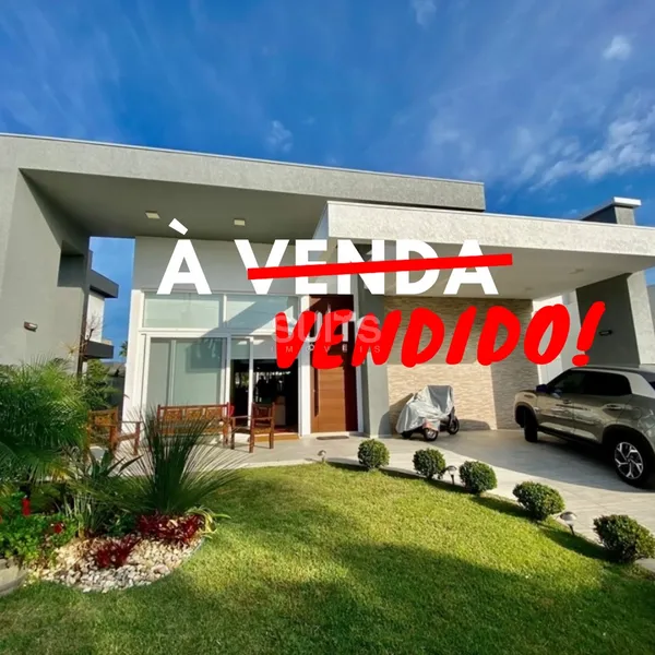 Casa beira lago do lago no cond. Malibu: 1ª foto da galeria de imagens do imóvel