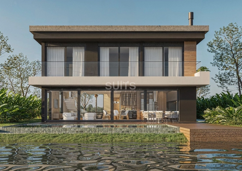 Belíssimo sobrado beira lago no condominio Sense: 6ª foto da galeria de imagens do imóvel