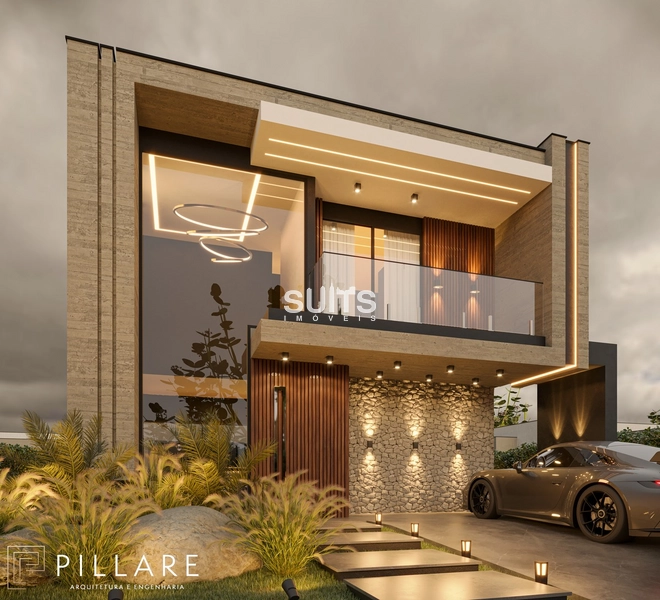 Excelente sobrado à venda  no condomínio Allure: 2ª foto da galeria de imagens do imóvel