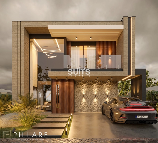 Excelente sobrado à venda  no condomínio Allure: 5ª foto da galeria de imagens do imóvel