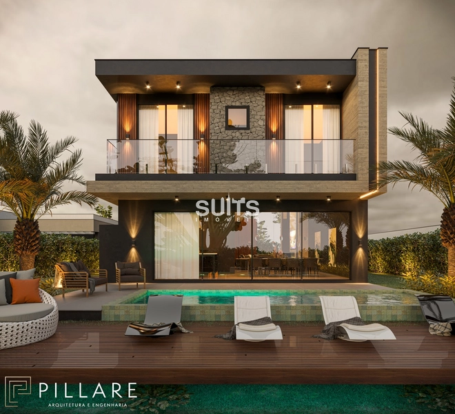 Excelente sobrado à venda  no condomínio Allure: 4ª foto da galeria de imagens do imóvel