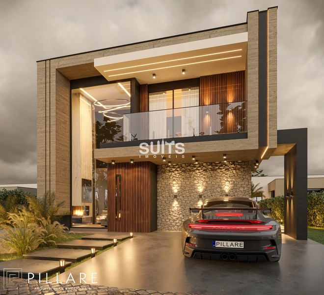 Excelente sobrado à venda  no condomínio Allure: 1ª foto da galeria de imagens do imóvel