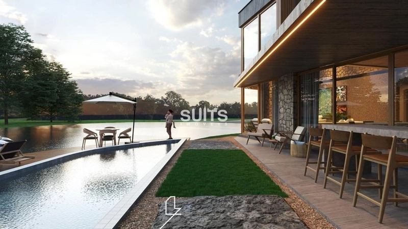 Excelente sobrado de esquina e beira lago no cond. Zen Concept Resort: 2ª foto da galeria de imagens do imóvel