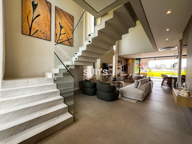 Belíssimo sobrado à beira lago no condomínio Amare Home Resort: 4ª foto da galeria de imagens do imóvel