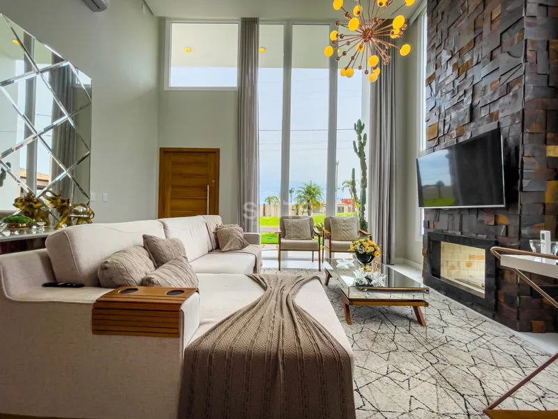 Casa mobiliada e decorada na beira do lago no condomínio Riviera: 7ª foto da galeria de imagens do imóvel