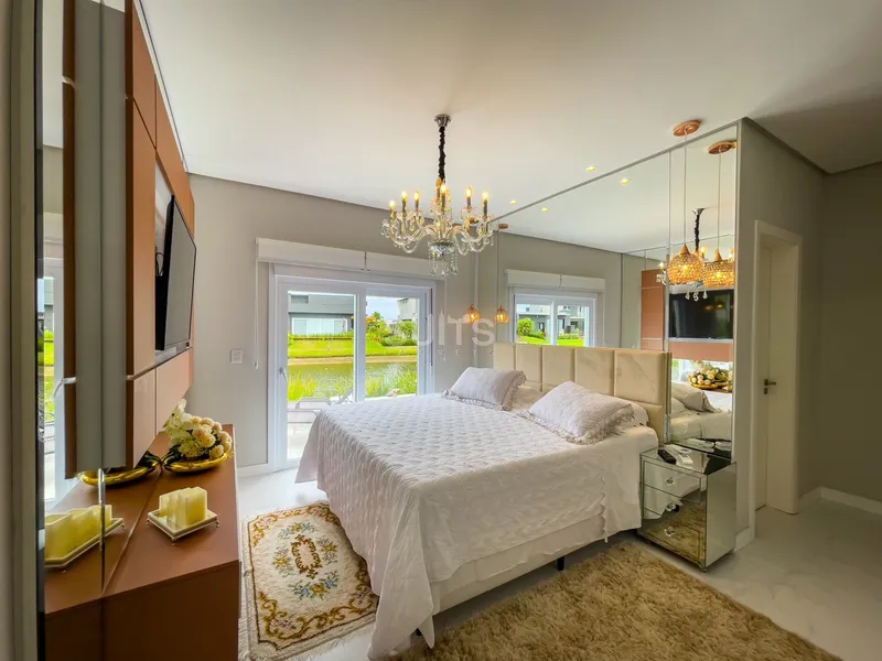 Casa mobiliada e decorada na beira do lago no condomínio Riviera: 41ª foto da galeria de imagens do imóvel