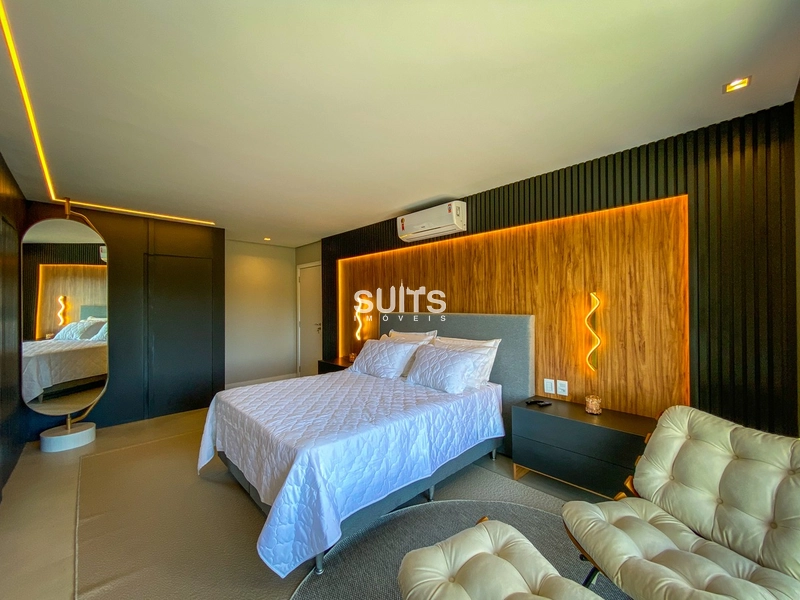 Sobrado mobiliado e decorado beira lago no condomínio Sunset: 40ª foto da galeria de imagens do imóvel