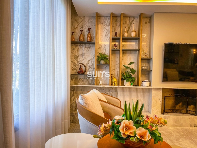 Sobrado mobiliado e decorado beira lago no condomínio Sunset: 3ª foto da galeria de imagens do imóvel