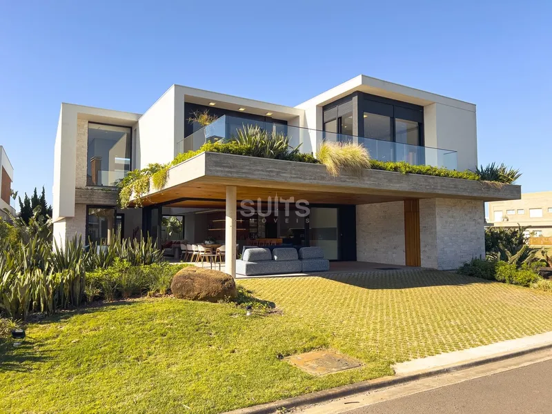 Espetacular sobrado em construção no Condomínio Playa Vista: 2ª foto da galeria de imagens do imóvel