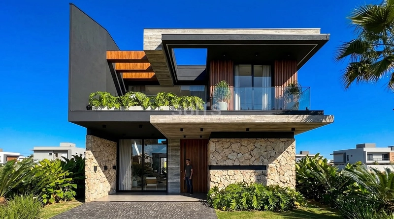 Excelente sobrado beira lago no condomínio Zen concept resort: 5ª foto da galeria de imagens do imóvel