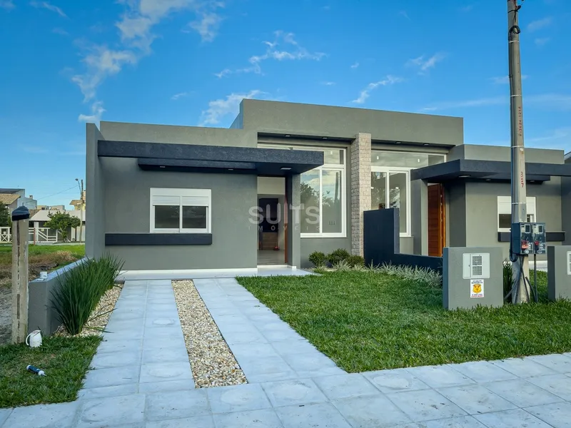 Excelente casa geminada próxima ao mar na praia de Maristela: 2ª foto da galeria de imagens do imóvel