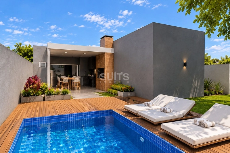 Excelente casa nova no centro de Xangri-Lá : 2ª foto da galeria de imagens do imóvel
