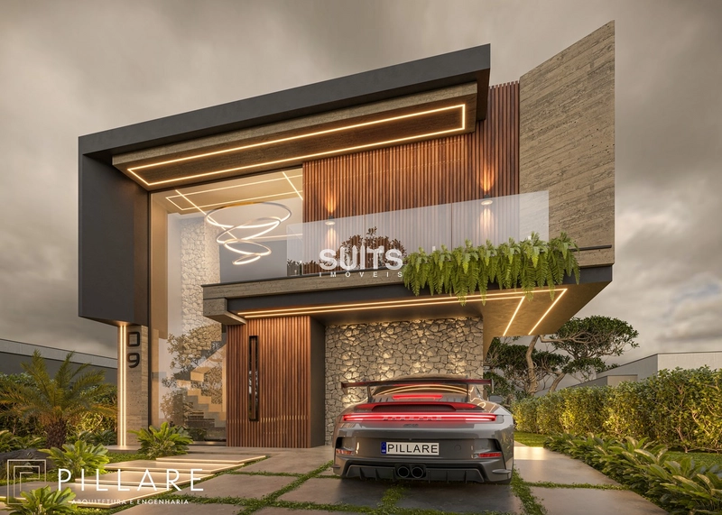 Excelente à casa à venda no condomínio Sunset: 2ª foto da galeria de imagens do imóvel