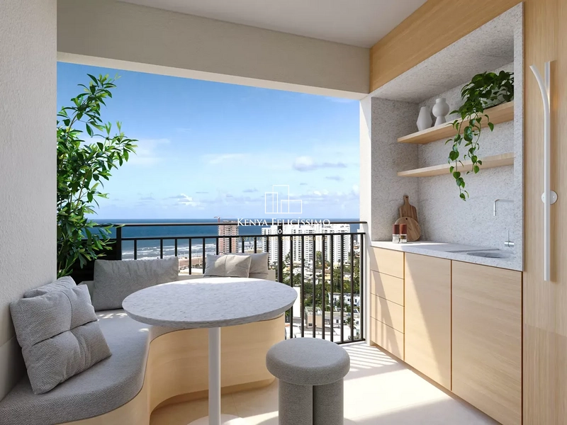 Apartamento no alto de Patamares com vista livre e varanda: 11ª foto da galeria de imagens do imóvel