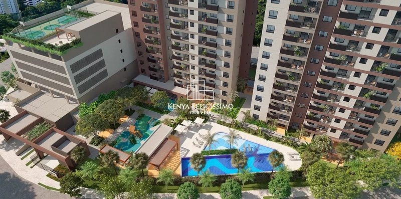 Apartamento no alto de Patamares com vista livre e varanda: 7ª foto da galeria de imagens do imóvel