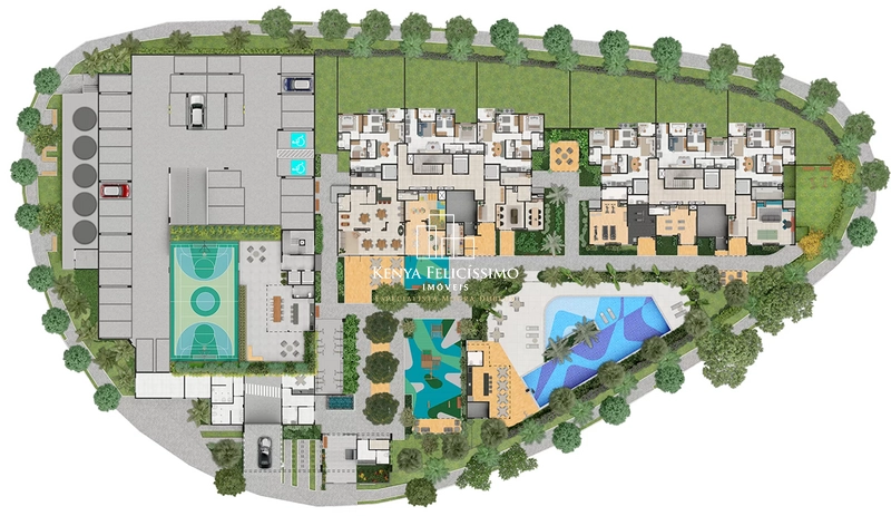 Apartamento no alto de Patamares com vista livre e varanda: 14ª foto da galeria de imagens do imóvel