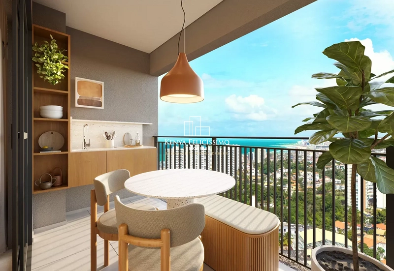 Apartamento no alto de Patamares com vista livre e varanda gourmet: 13ª foto da galeria de imagens do imóvel