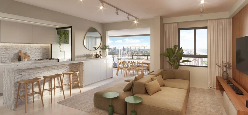 •	Apartamentos de 3 quartos com varanda gourmet no Costa Azul.: 15ª foto da galeria de imagens do imóvel