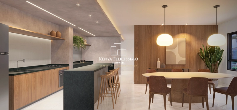 •	Apartamentos de 3 quartos com varanda gourmet no Costa Azul.: 8ª foto da galeria de imagens do imóvel