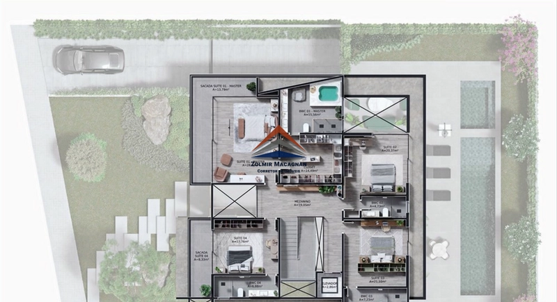 Sua Futura Casa no Cacupé - Florianópolis: 67ª foto da galeria de imagens do imóvel