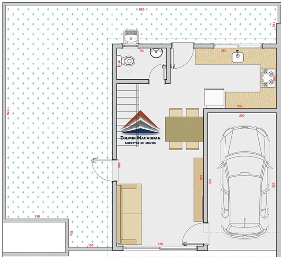 Sua casa própria 2 suítes está ao seu alcance nacidade de Palhoça SC: 13ª foto da galeria de imagens do imóvel