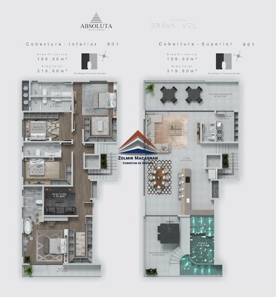 Apartamento 2 suítes mais Home Office na Praia Brava em Itajaí SC: 39ª foto da galeria de imagens do imóvel