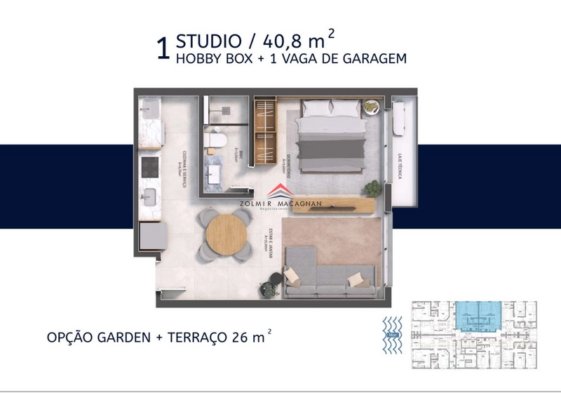 Venda de Apartamentos na Planta na Beira Mar Sul em Florianópolis SC: 19ª foto da galeria de imagens do imóvel