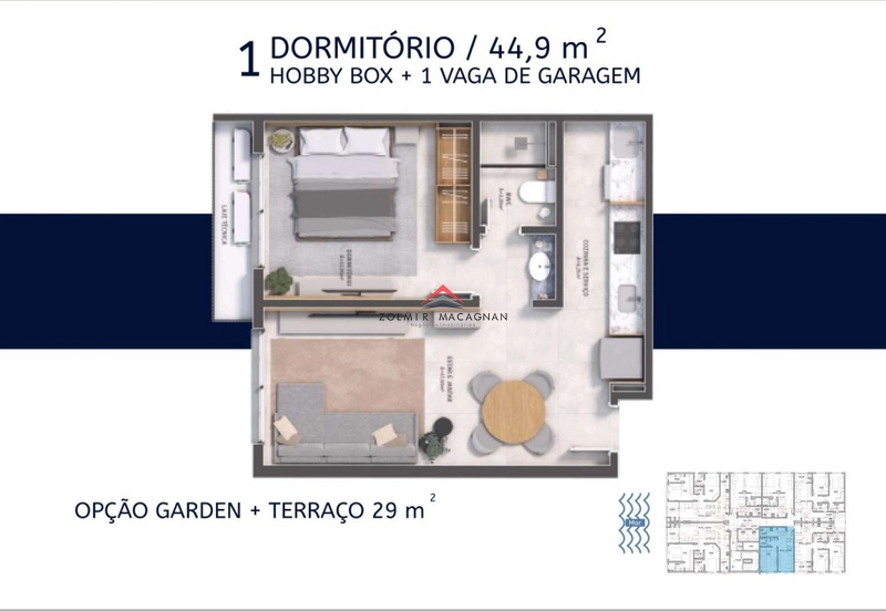Apartamentos na Planta à Venda em Florianópolis Entrega Dezembro 2026: 20ª foto da galeria de imagens do imóvel