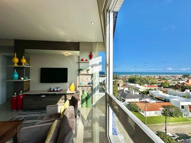 ofisticação com Vista para o Mar – Apartamento Atlântida Prime 702 : 8ª foto da galeria de imagens do imóvel