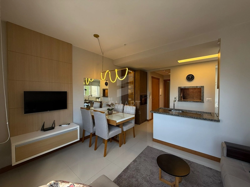 Apartamento Mobiliado e Ensolarado no Ed. Le Castella: 3ª foto da galeria de imagens do imóvel