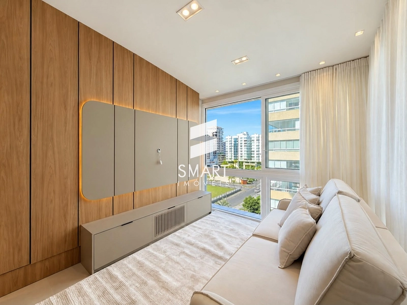 EXCLUSIVIDADE E VISTA PRIVILEGIADA NO DOLCE VITA | 3 DORMITÓRIOS • 1 SUÍTE • 110 M² • VISTA PARA O MAR E A PRAÇA • FINAMENTE MOBILIADO E DECORADO • ROOFTOP PANORÂMICO 360°: 1ª foto da galeria de imagens do imóvel