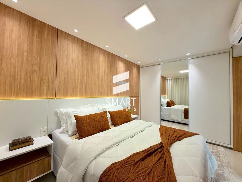 APARTAMENTO DE ESQUINA MOBILIADO E DECORADO COM VISTA PARA O MAR E A SERRA: 35ª foto da galeria de imagens do imóvel